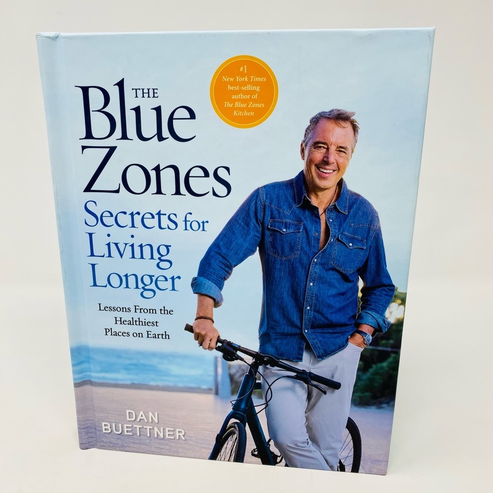NEW - The Blue Zones Hardcover Book